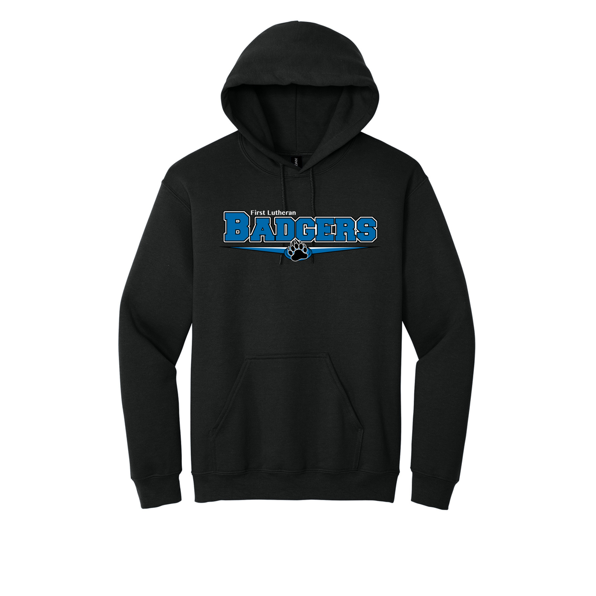 Gildan Hooded Sweatshirt - Adult & Youth - Design 123
