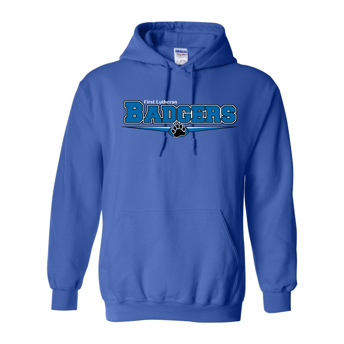 Gildan Hooded Sweatshirt - Adult & Youth - Design 123