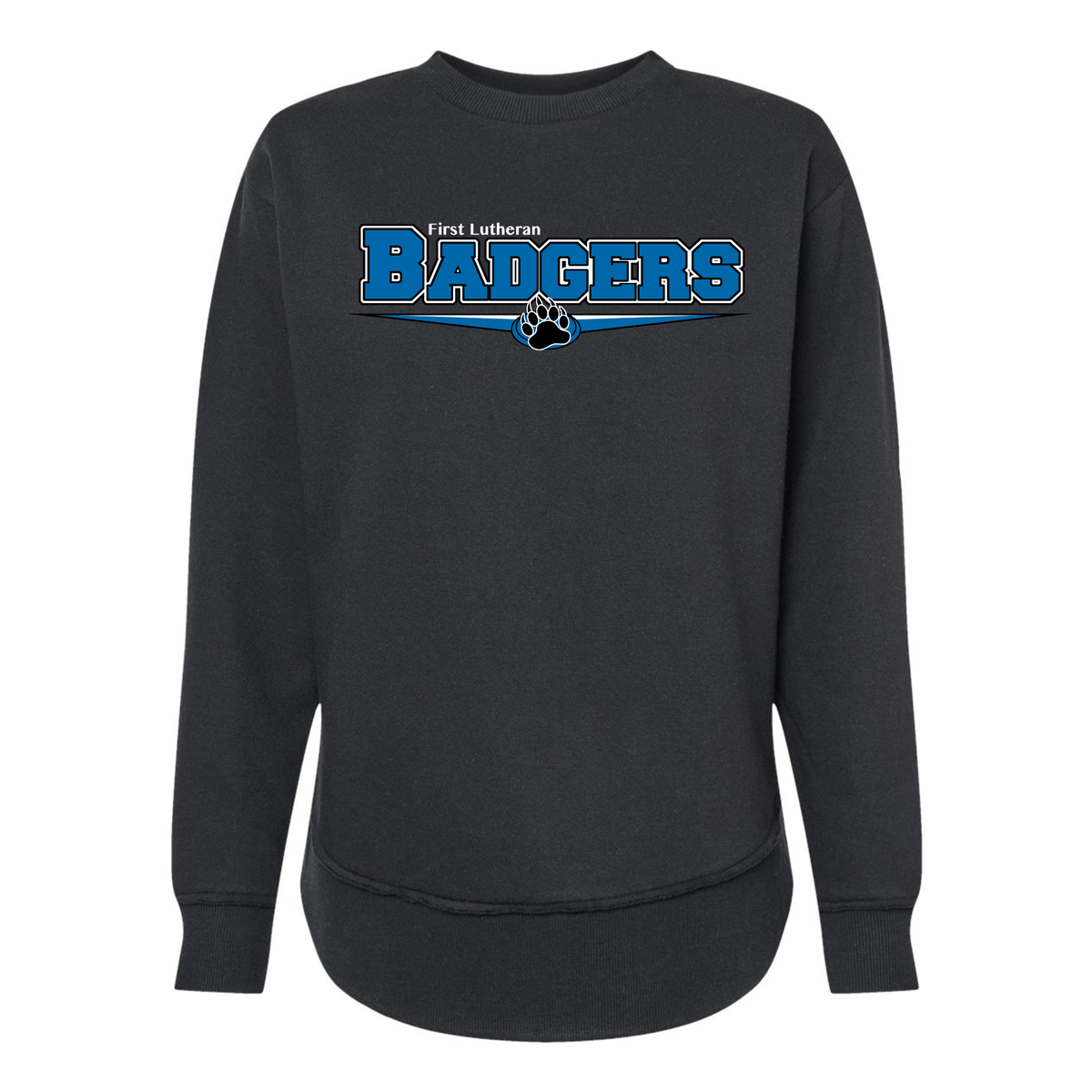 LAT Women's Weekend Crewneck Sweatshirt - Design 123