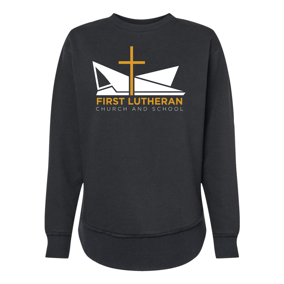 LAT Women's Weekend Crewneck Sweatshirt - Design 122