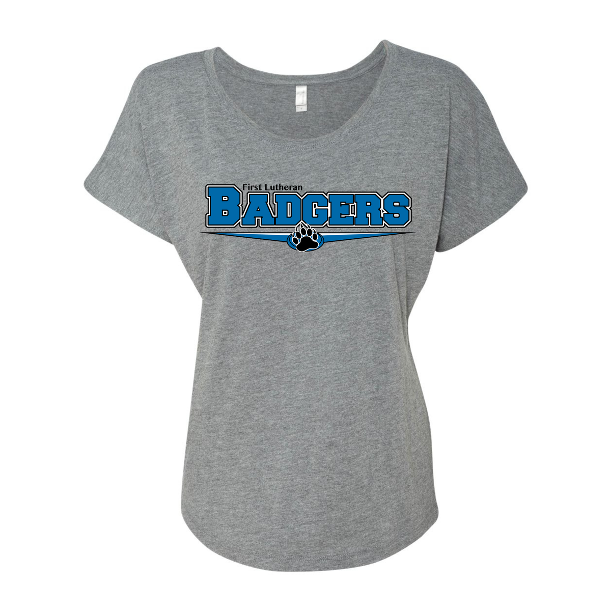 Next Level Womens Triblend Tee- Design 123