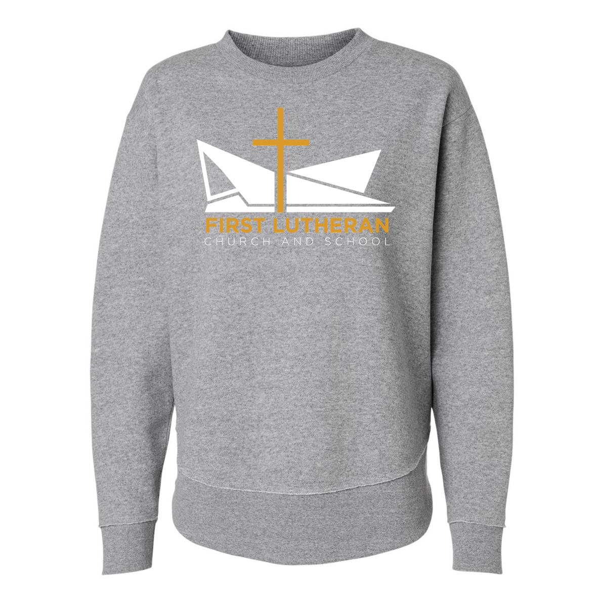 LAT Women's Weekend Crewneck Sweatshirt - Design 122