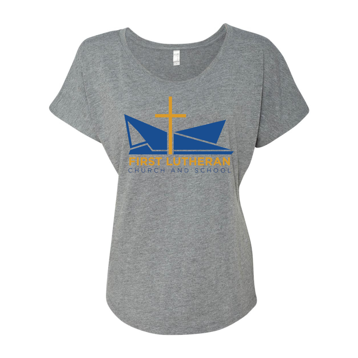 Next Level Womens Triblend Tee- Design 120