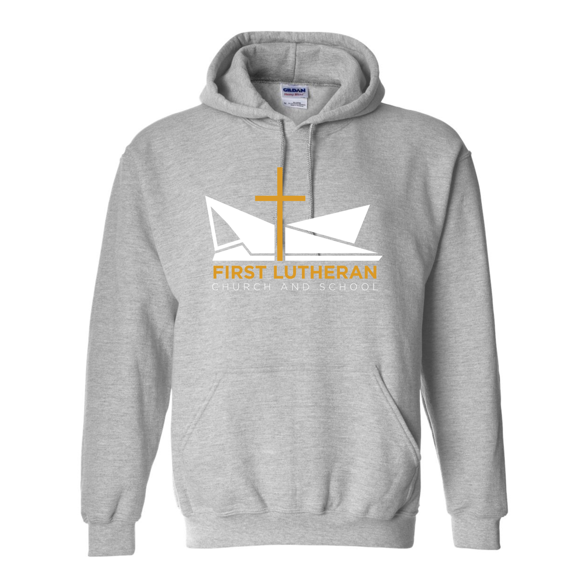 Gildan Hooded Sweatshirt - Adult & Youth - Design 122