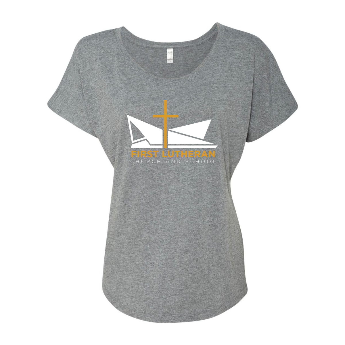 Next Level Womens Triblend Tee- Design 122