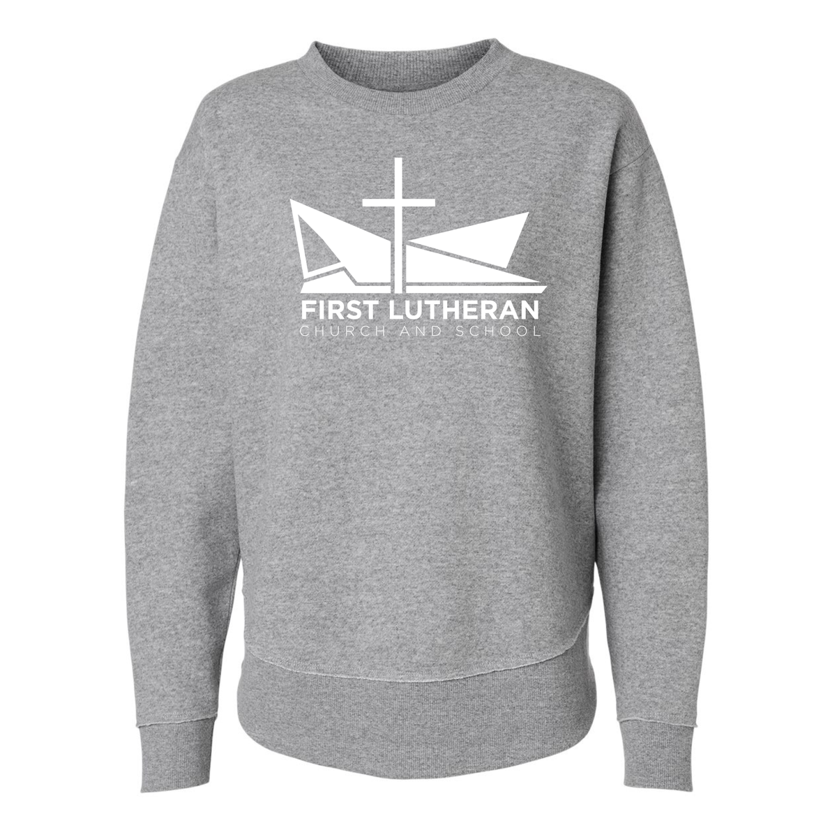 LAT Women's Weekend Crewneck Sweatshirt - Design 121