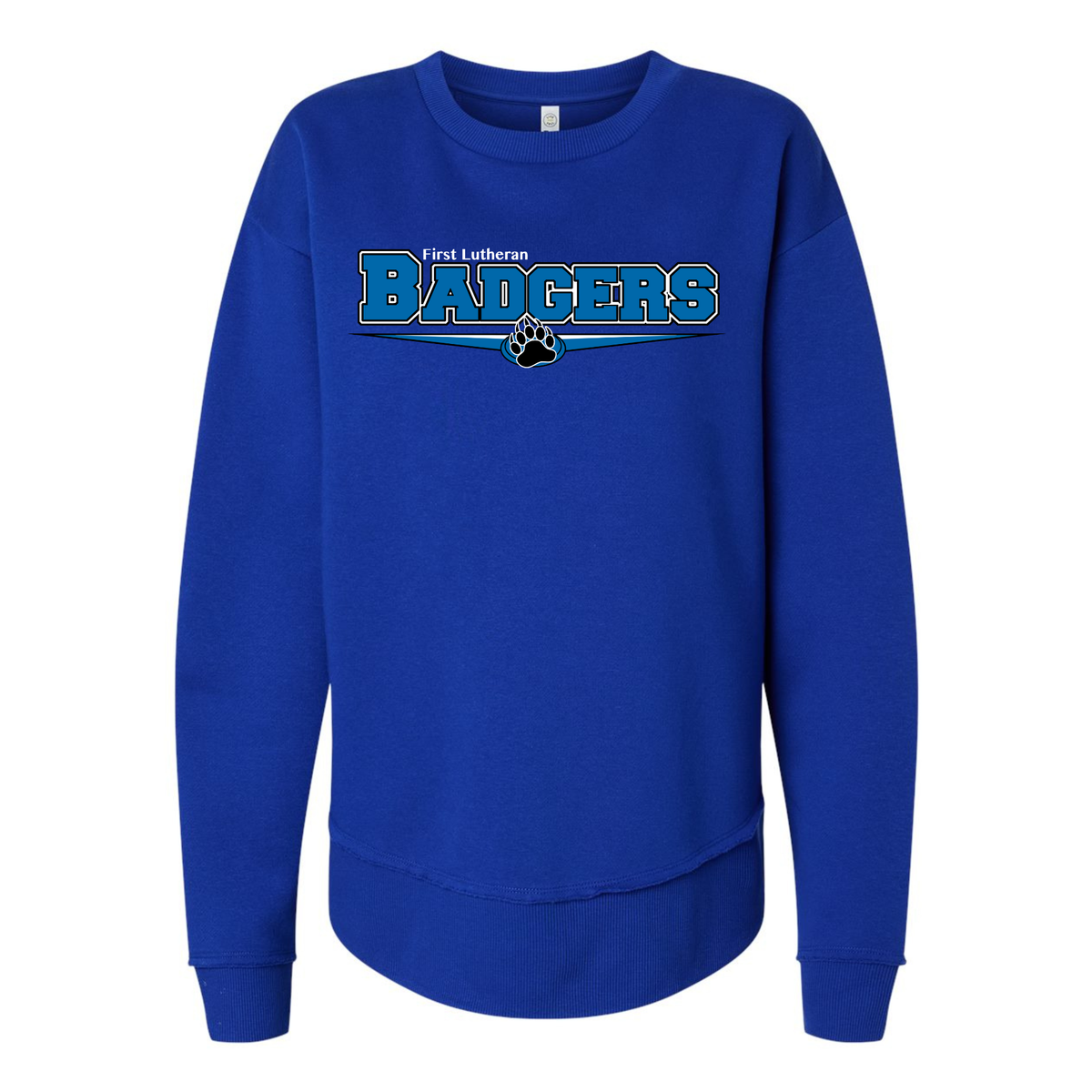 LAT Women's Weekend Crewneck Sweatshirt - Design 123